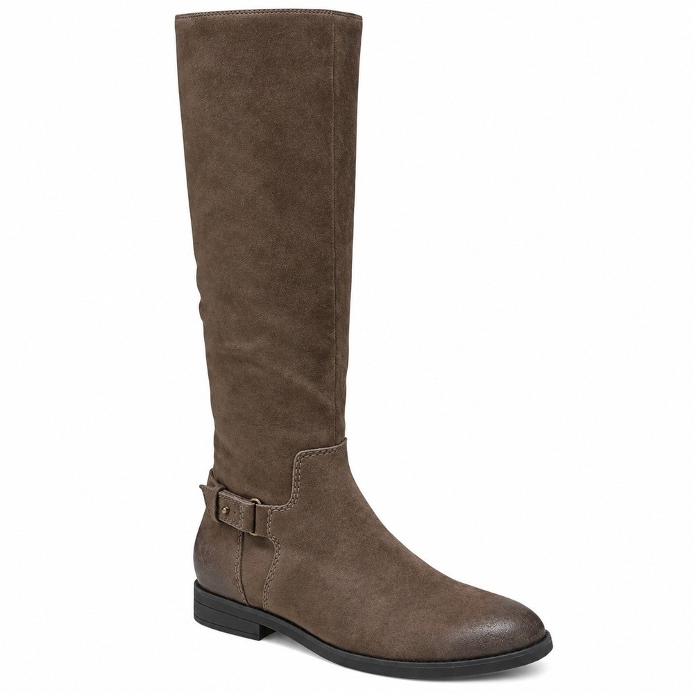 Vionic Rochelle Driftwood Women's Tall Zip Boots NWB J5386L1202 Wide Calf Sz9M